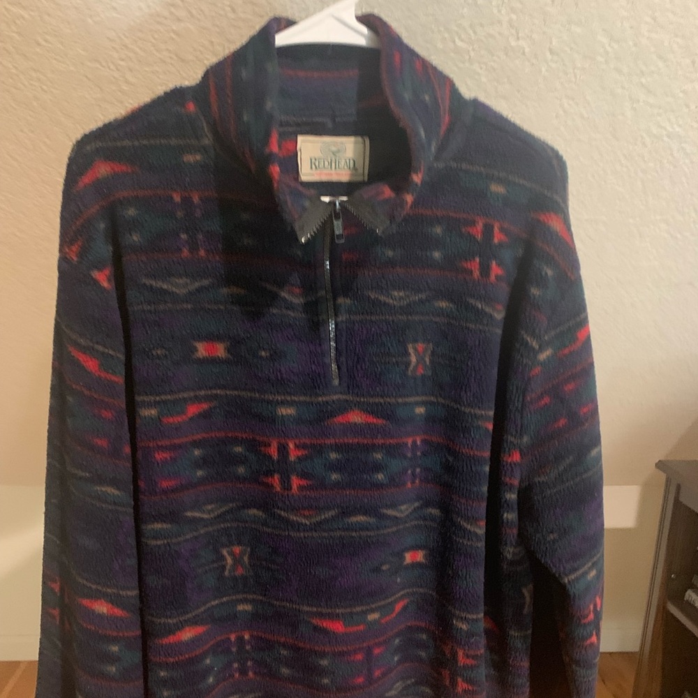 Vintage fleece pullover